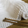 Baby Blanket Knitting Kit: 100% Cotton, thumbnail 1 of 6