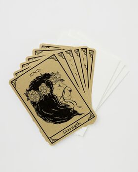 Fable X Jessica Roux Tarot Tales Postcards Six Pack, 5 of 7