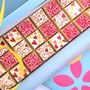 Mosaic Box Of White Chocolates With Roses And Hearts, thumbnail 3 of 8