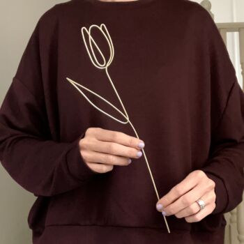 Handmade Wire Flower – Everlasting Floral Gift, 2 of 8