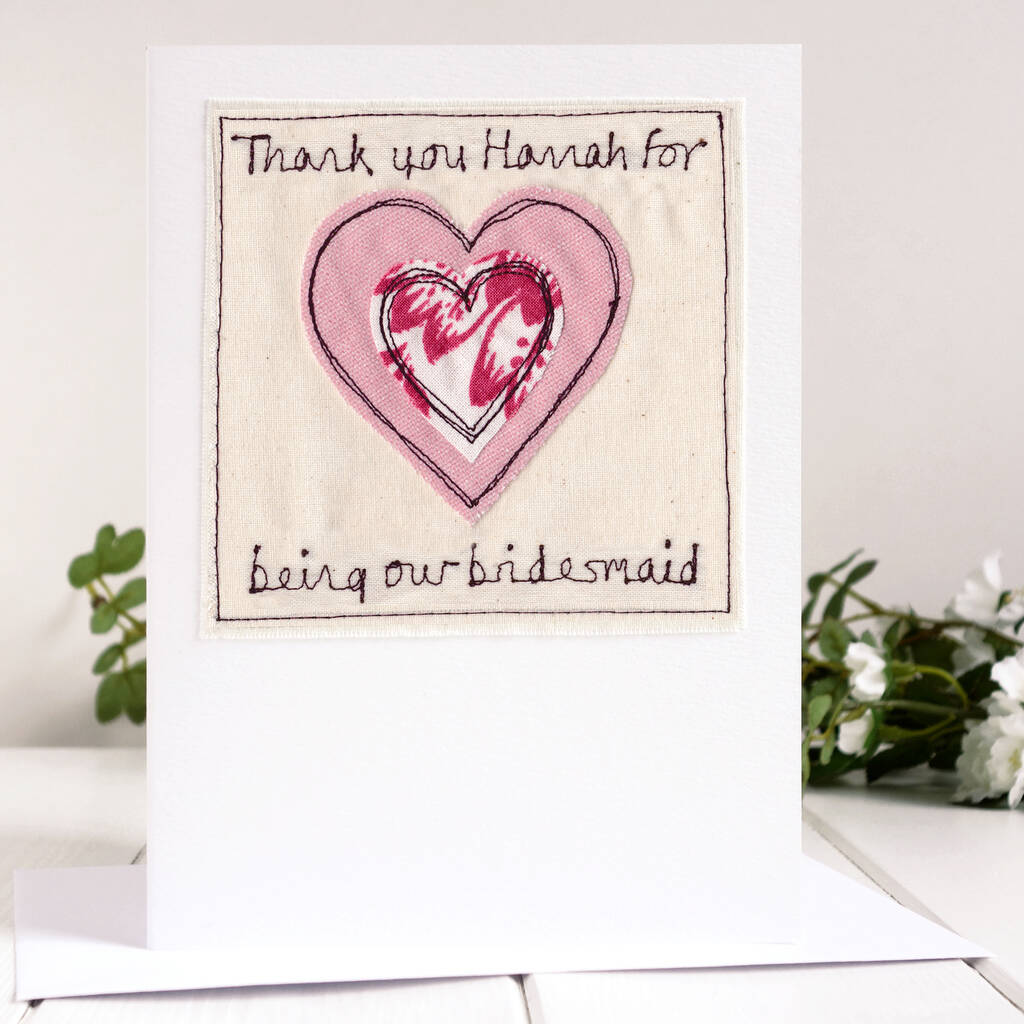 Personalised Thank You Card For Her, 1 of 12