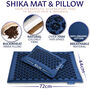 Shika Wellbeing Acupressure Mat And Free Pillow, thumbnail 2 of 6