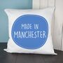 Personalised 'Made In' Cushion Cover, thumbnail 1 of 7