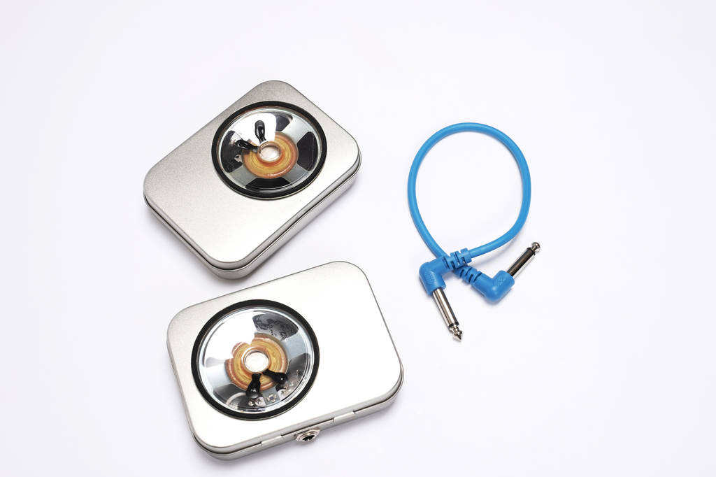 Mini Pocket Guitar Amplifier By Drummond & Hammett Custom Stringed