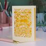 Papercut 'Strong Women' Card, thumbnail 4 of 5