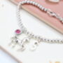 Personalised Horse Charm Bracelet Horse Lover Gift, thumbnail 5 of 10