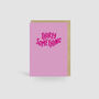 Thirty Something Pink Birthday Card, thumbnail 1 of 4