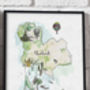 Illustrated Map Of Thailand Art Print, thumbnail 2 of 2