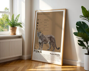 Puma | Big Cat Art Print, 2 of 9