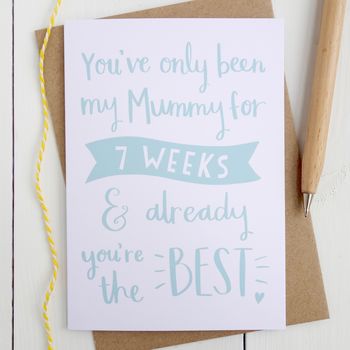Already You're The Best Card For New Mum, 3 of 5