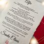 Personalised First Christmas Letter From Santa Claus, thumbnail 5 of 6