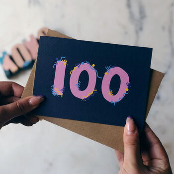 100 Birthday Card, 3 of 5