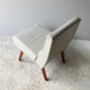 1960’s Belgian Mid Century Bedroom Chair / Side Chair, thumbnail 4 of 9