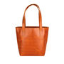 Personalised Buffalo Leather Open Tote In Tan, thumbnail 5 of 9