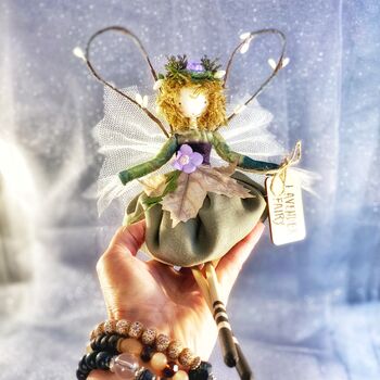 Personalised Relaxing Lavender Filled Fairy, 4 of 8
