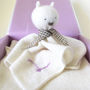 Personalised New Mum Cashmere Shrug And Bear Gift Set, thumbnail 1 of 12