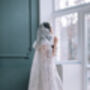 Black Lace Hooded Cape – Bridal Lace Cloak, thumbnail 12 of 12