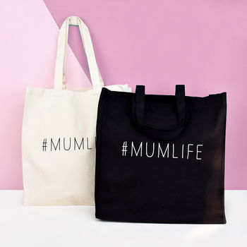 #Mumlife Tote Bag, 3 of 7