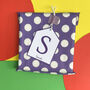 Personalised Initial Gift Tag - Small, thumbnail 2 of 8