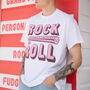 Rock And Roll Men's British Seaside Graphic T Shirt, thumbnail 1 of 4