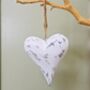 Wooden Hanging Heart Decoration, thumbnail 1 of 3