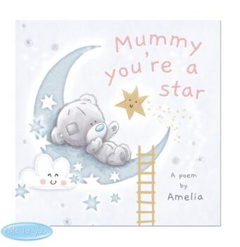 Personalised Mummy You're A Star, Poem Book, 6 of 6