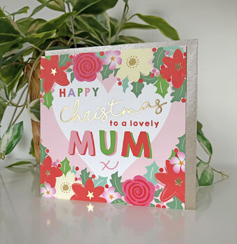 Celebration Christmas Mum Card, 2 of 2