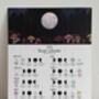 Mushrooms 2026 Lunar Calendar A4 Print, thumbnail 1 of 2