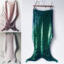 Handmade Sequin Mermaid Tail, thumbnail 7 of 11