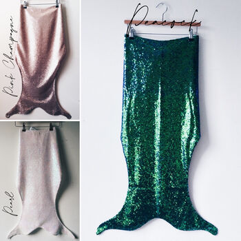 Handmade Sequin Mermaid Tail, 7 of 11