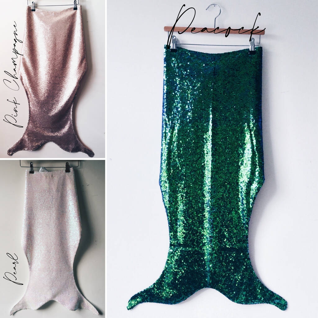 Handmade Sequin Mermaid Tail By for just ONE day