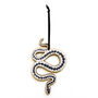 Reptilia Adder Wooden Hanging Decoration, thumbnail 2 of 4