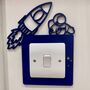 Space Theme Light Switch Surround, thumbnail 2 of 4