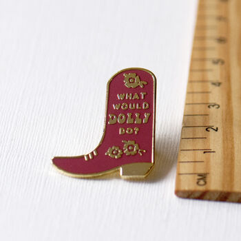 What Would Dolly Do Enamel Pin, 5 of 9