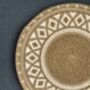 Round Placemats, Boho Print Cotton Coffee Table Mat, thumbnail 2 of 12