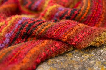 100% Baby Alpaca Rockpool Scarf, 6 of 6