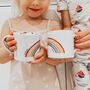 Personalised Children's Rainbow Mug Set, thumbnail 1 of 2
