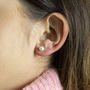 Swarovski Pearl Stud Earrings, thumbnail 3 of 12