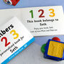 First Steps Numbers Personalised Board Book, thumbnail 4 of 5