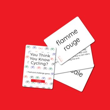 You Think You Know Cycling? Flashcard Game, 8 of 10