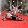 Wine Bottle Stopper Filled With Swarovski Crystals, thumbnail 1 of 5