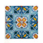 Alhambra Blue Orange Ceramic Tile Large Scale, thumbnail 8 of 11