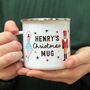 Christmas Enamel Mug With Nutcrackers And Ballerinas, thumbnail 7 of 7