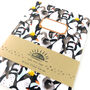 Waddle Of Penguins Print Notebook, thumbnail 2 of 9