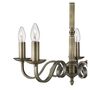 Five Light Candle Style Chandelier, thumbnail 3 of 7