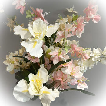 Faux Bouquet Jasmine And Stock Mix, 3 of 3