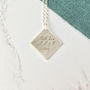 Personalised Sterling Silver Entwined Monogram Necklace, thumbnail 2 of 4