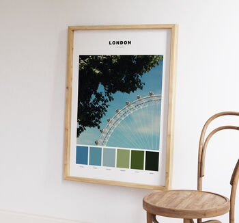 London Eye, Colour Palette Print, 2 of 3