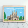 Winchester Cathedral London Framed Print, thumbnail 1 of 6
