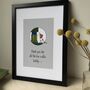 Personalised Dog Daddy Father's Day Print, thumbnail 2 of 3